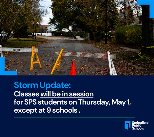 Classes in session May 1